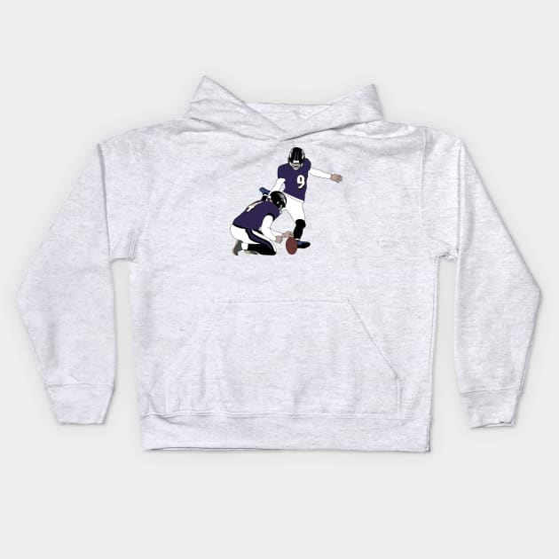 tucker the goat of kicker Kids Hoodie by rsclvisual